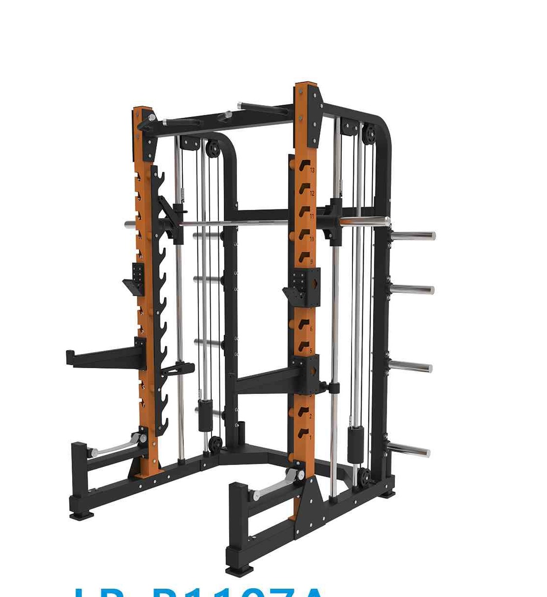 MULTIESTACIÓN PISO DE MADERA MACIZA / AK-B1107A ANAKAFITNESS
