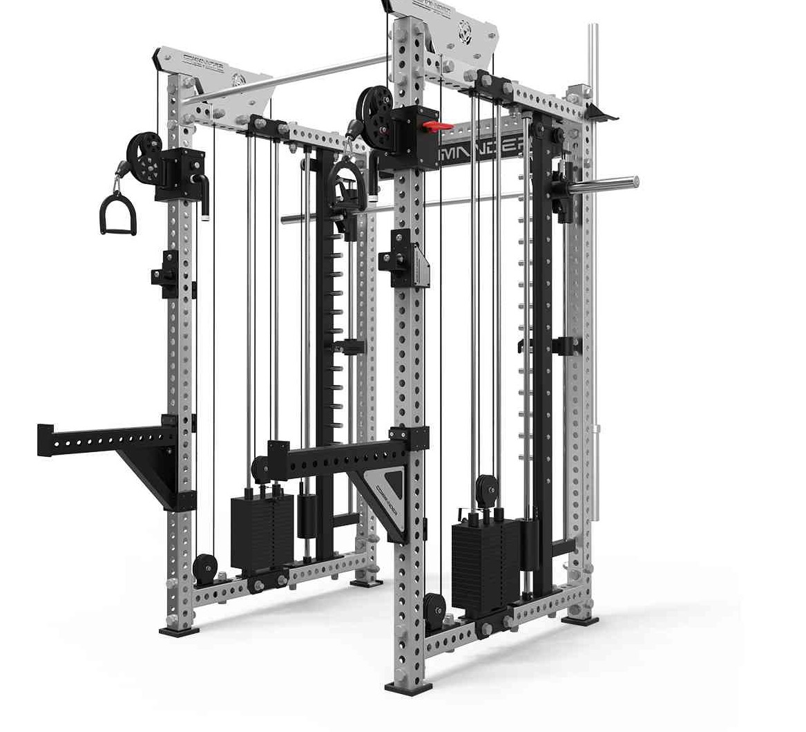 RACK MULTIFUNCIÓN PLATEADA/ AK-1224A ANKAFITNESS