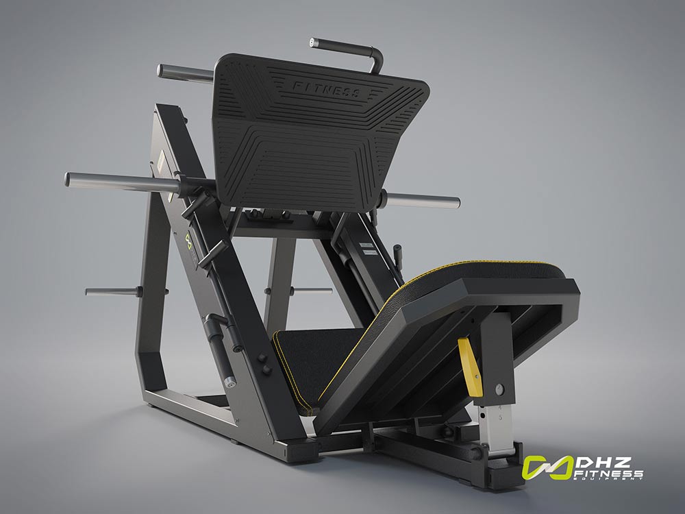DHZ – EVOST II – Prensa 45º // Angled Leg Press (plataforma de los  pies movil) A3056