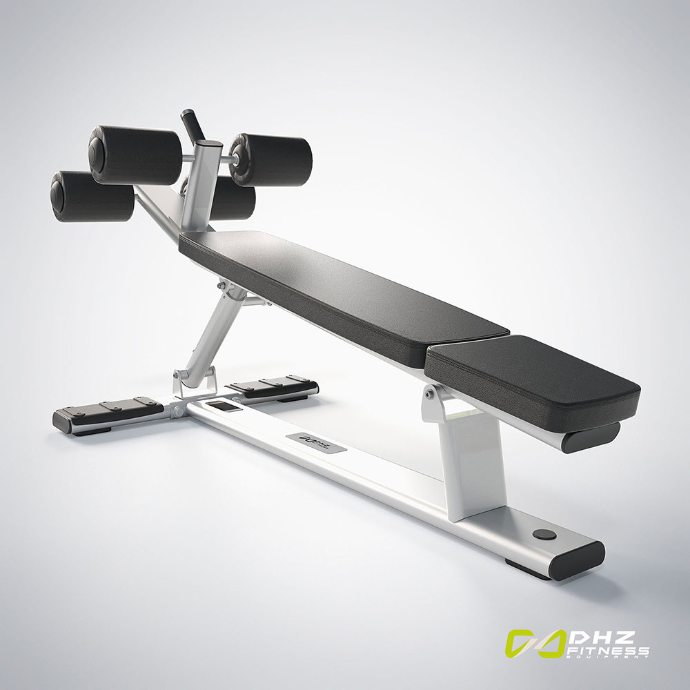DHZ – FUSION PRO- Banco Abdominal Declinado Ajustable E7037