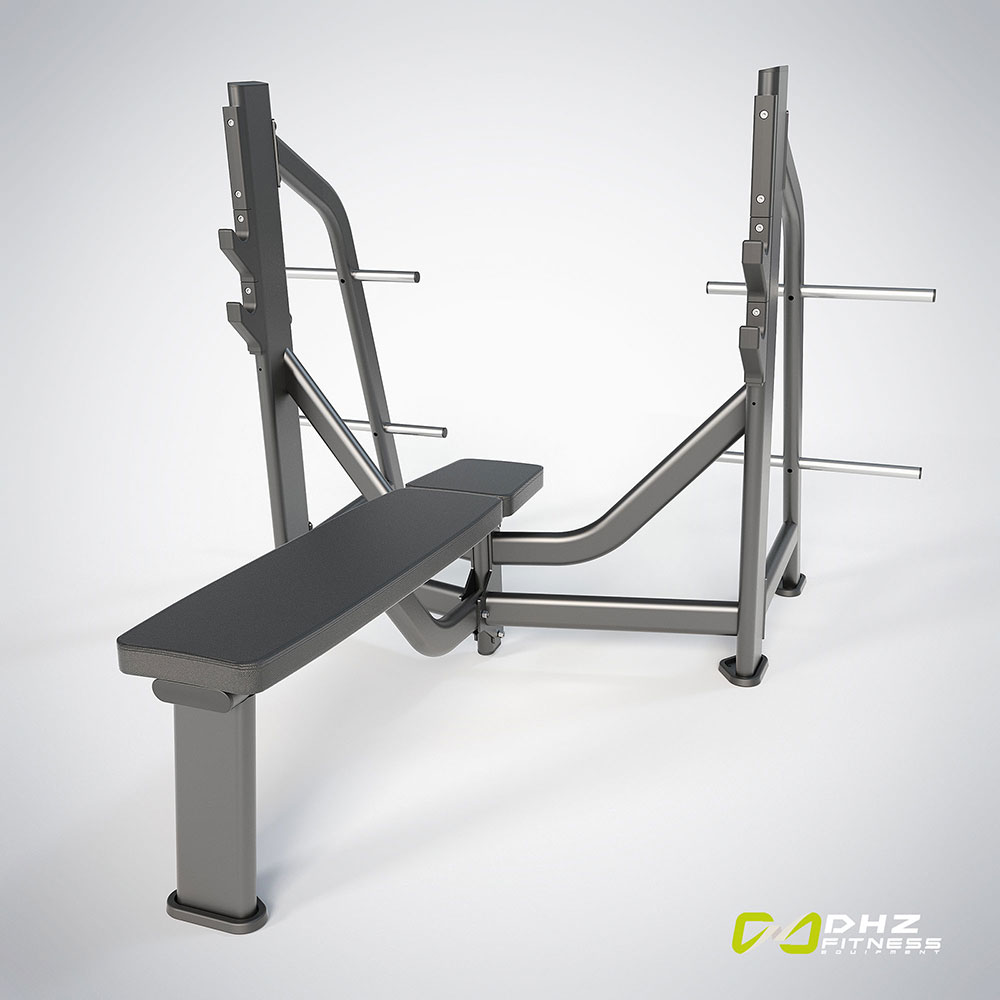 DHZ – FUSION PRO- Banco Olimpico Press Plano // Olympic Bench E7043